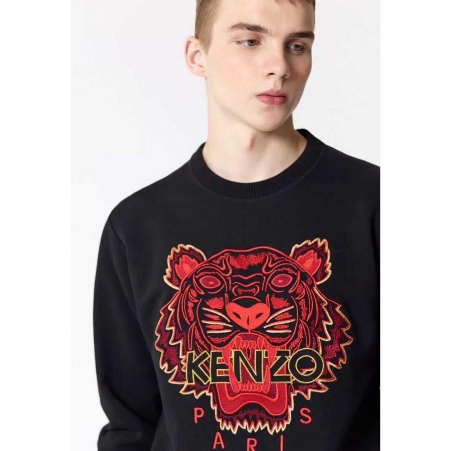 mens red kenzo sweatshirt