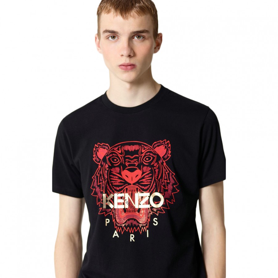 red kenzo t shirt mens