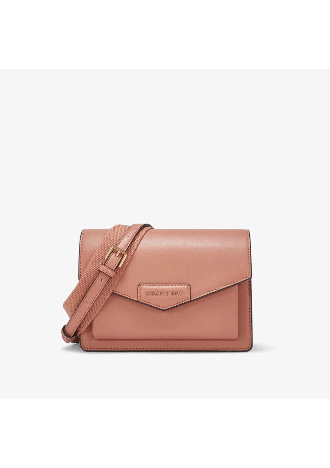 Charles Keith Messenger Bag Ladies Clamshell Messenger Bag Clay Up To 60%  Off
