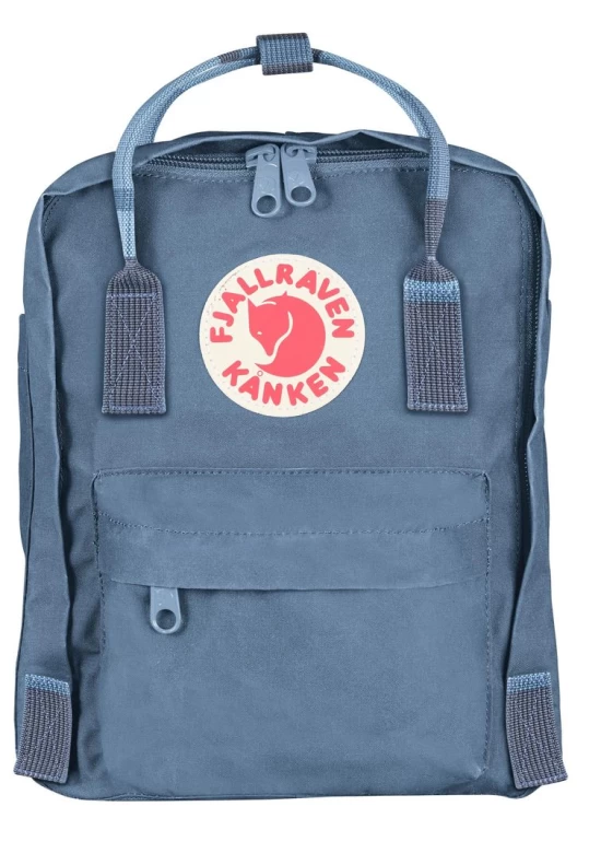 Fjallraven - Kanken Classic Backpack for Everyday, Blue Ridge/Random B–
