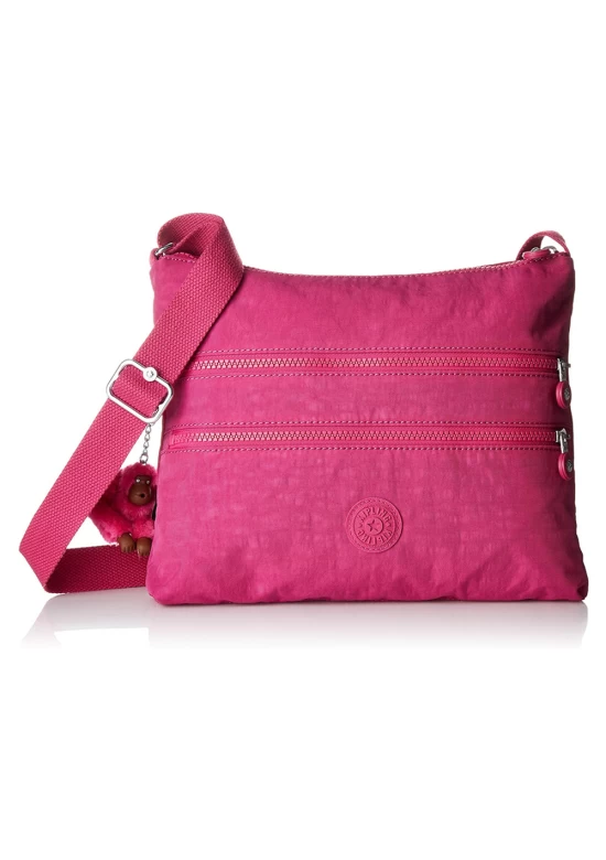 Kipling Crossbody Durable Messenger Shoulder Bag Berry