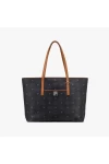 MCM Anya Top Zip Shopper in Visetos Bag