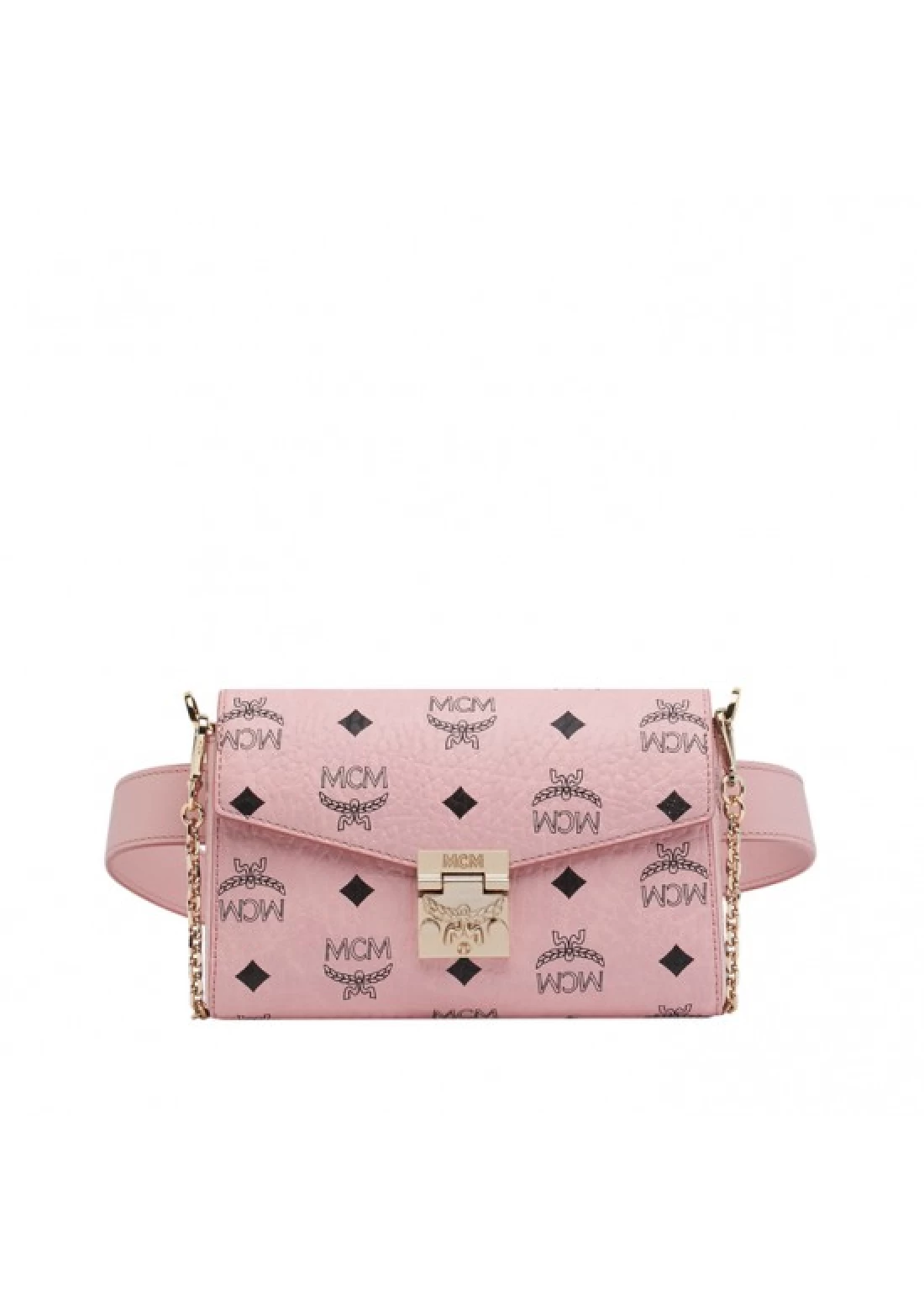 mcm patricia crossbody pink