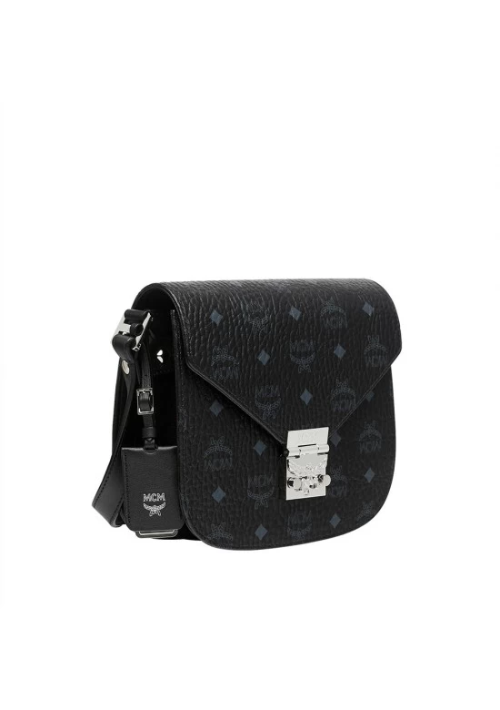 MCM Patricia Shoulder Visetos Bag