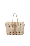 MCM Reversible Liz Shopper in Visetos Bag