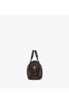 MCM Aren Boston Bag in Small Visetos Black Women