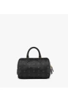 MCM Ella Boston Small Bag in Visetos Black Women