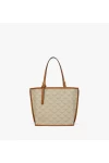 MCM Himmel Shopper Mini in Lauretos Beige Women