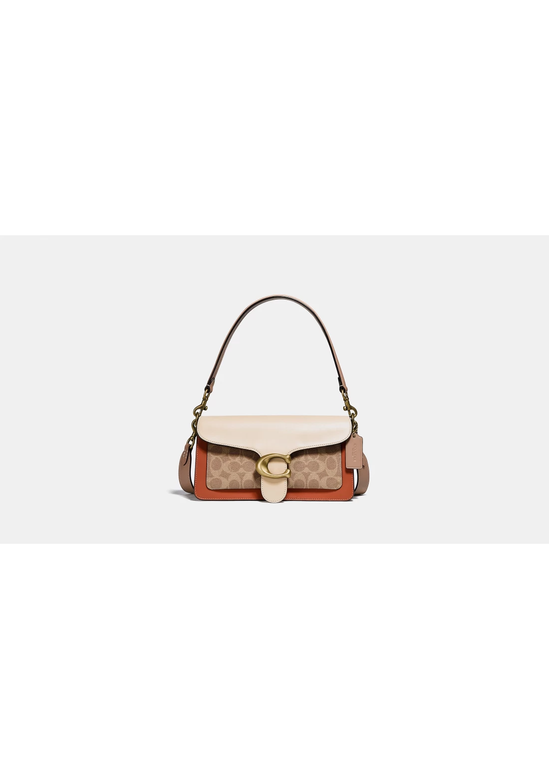 Coach Tabby 26 Signature Canvas Shoulder Bag