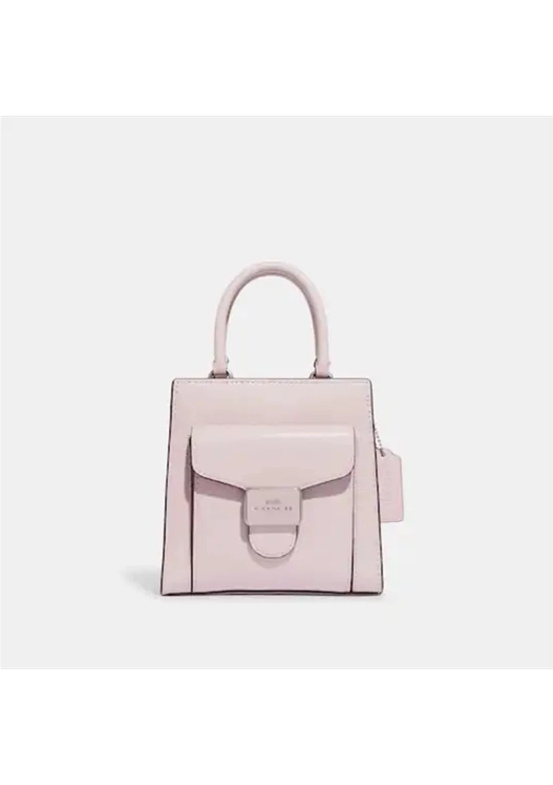 Coach Mini Pepper Crossbody Silver Ice Pink for Women