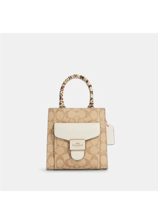 Coach Mini Pepper Crossbody In Signature Canvas for Women