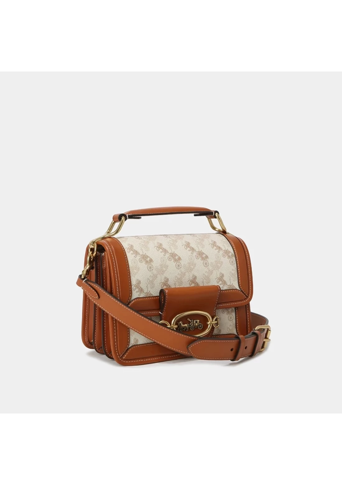 Coach horse and carriage satchel deals