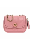Coach Pillow Madison Shoulder Bag 18 with Quilting Brass Bubblegum for Women