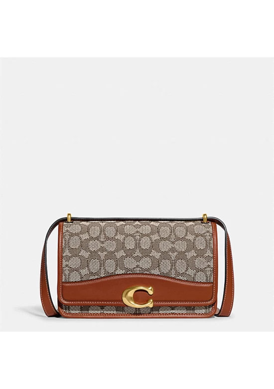 Coach Bandit Shoulder Bag in Signature Textile Jacquard for Women