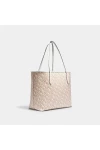  Coach City Tote With Coach Monogram Print Chalk for Women