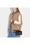 Coach Morgan Crossbody In Colorblock Signature Canvas With Rivets for Women