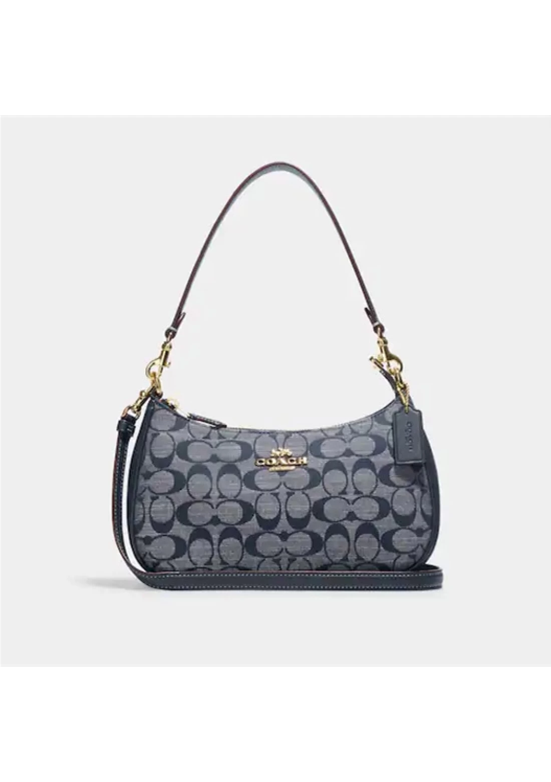 COACH Signature teri shoulder bag with chain strap