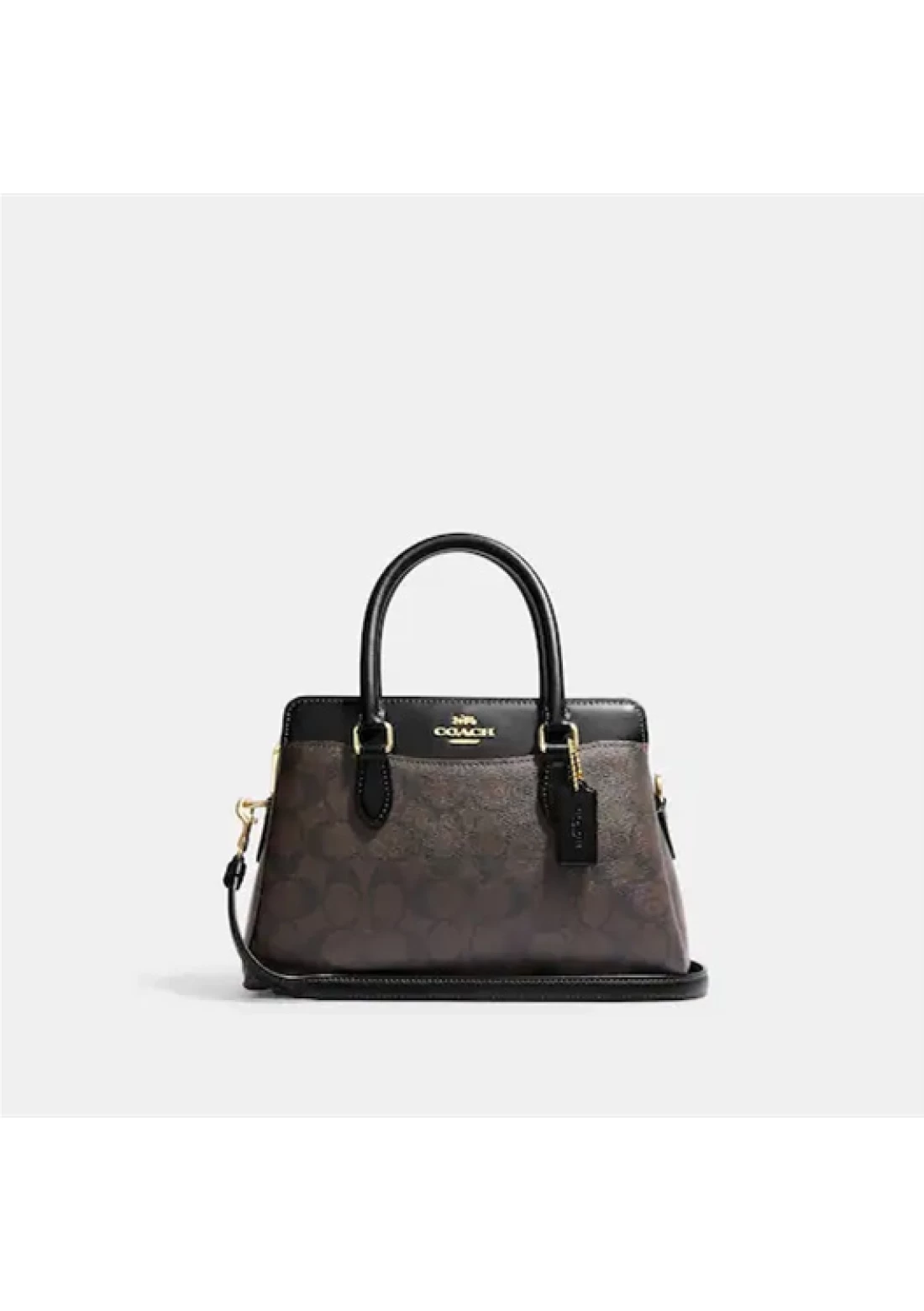 Mia satchel 2025 in signature canvas