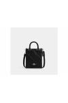 Coach North South Mini Tote with Puffy Diamond Quilting Black Women