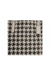 Coach City Tote with Houndstooth Print Cream Black Women