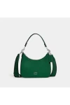 Coach Hobo Crossbody with Signature Canvas Detail Green Women