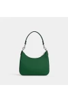 Coach Hobo Crossbody with Signature Canvas Detail Green Women