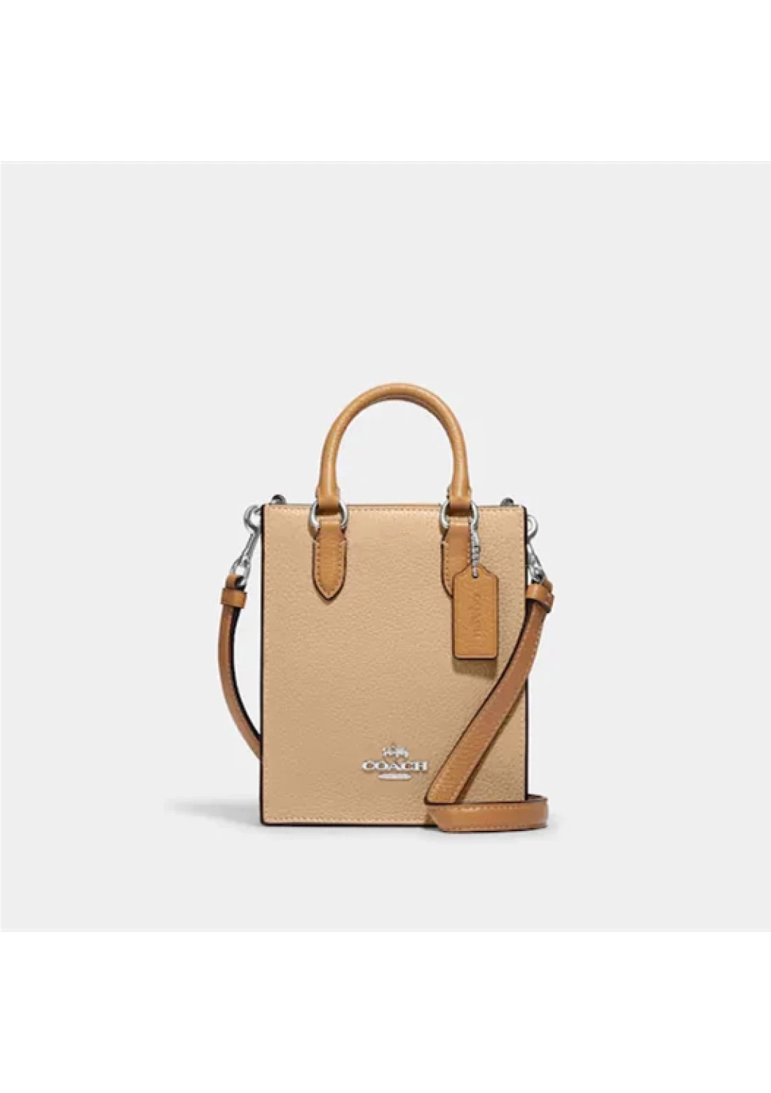 Coach North South Mini Tote in Colorblock Women