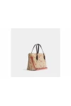 Coach Mollie Tote 25 in Signature Canvas with Heart and Star Print Women