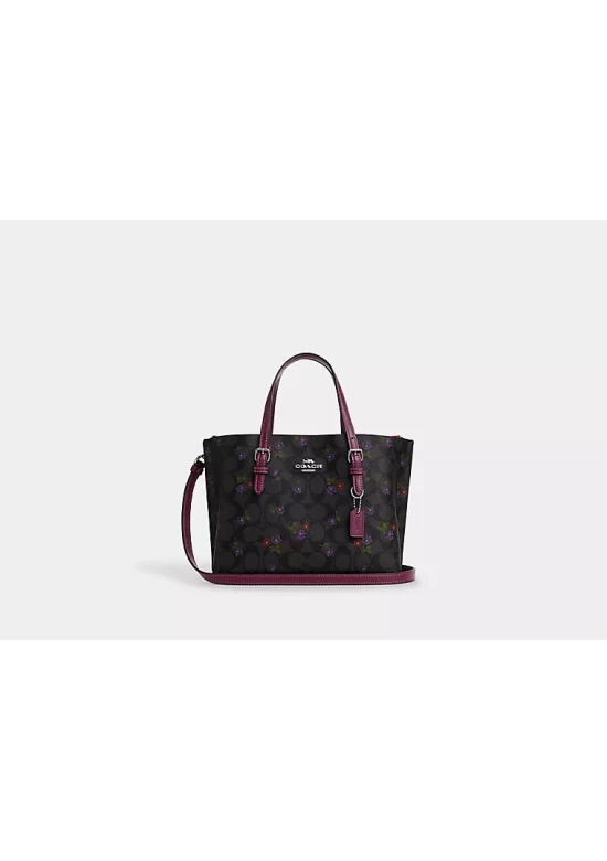 Coach Mollie Tote 25 in Signature Canvas with Country Floral Print Women