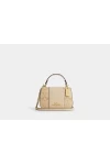 Coach Lysa Top Handle in Signature Canvas Ivory Women