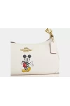 Coach Disney X Coach Teri Shoulder Bag with Mickey Mouse Chalk Women