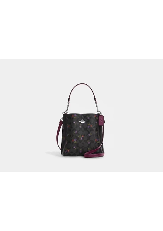 Coach Mollie Bucket Bag 22 in Signature Canvas with Country Floral Print Women