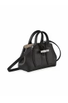 Longchamp Roseau XS Handbag with Crossbody Strap Black Women