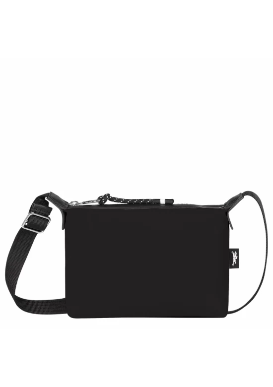 Longchamp Le Pliage Energy Pouch Recycled Canvas Black Women