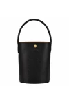 Longchamp Epure Leather Bucket Bag S Black Women