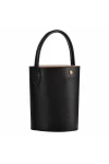 Longchamp Epure Leather Bucket Bag S Black Women