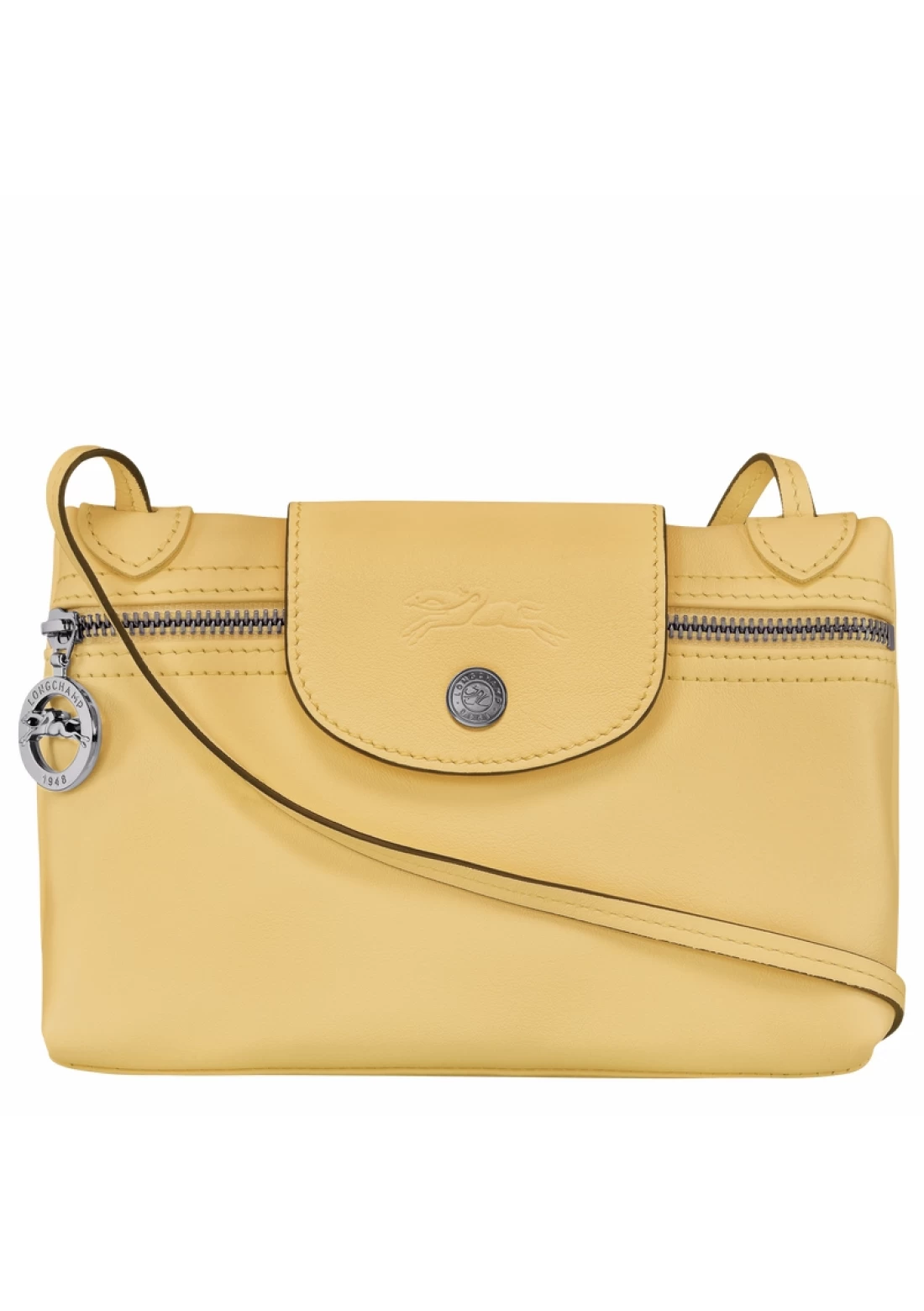 Longchamp Le Pliage Xtra Xs Crossbody Bag Wheat Leather Women