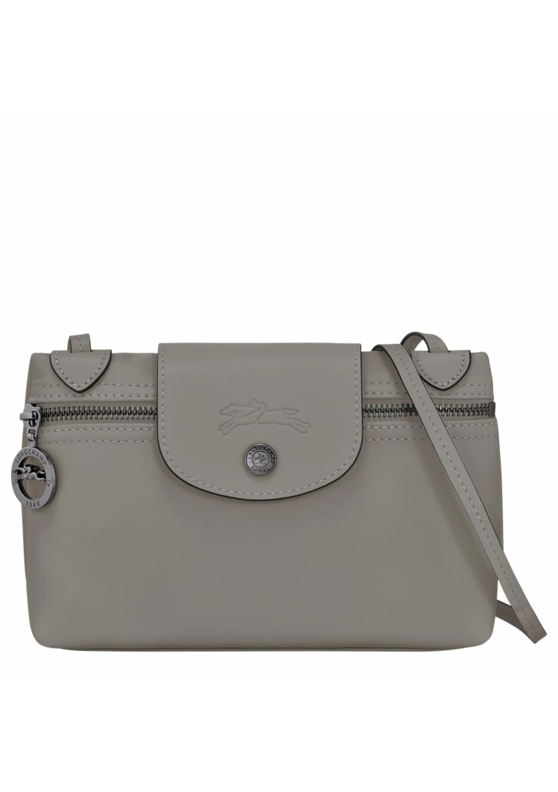 Longchamp White Le Pliage Cuir Small Leather Crossbody Bag, Best Price and  Reviews