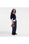 Longchamp Le Roseau Xs Handbag Chestnut Women