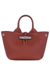 Longchamp Le Roseau Xs Handbag Chestnut Women