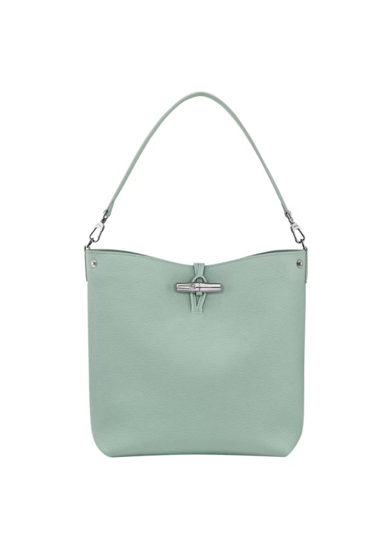 Longchamp Le Roseau M Shoulder Bag Celadon Women
