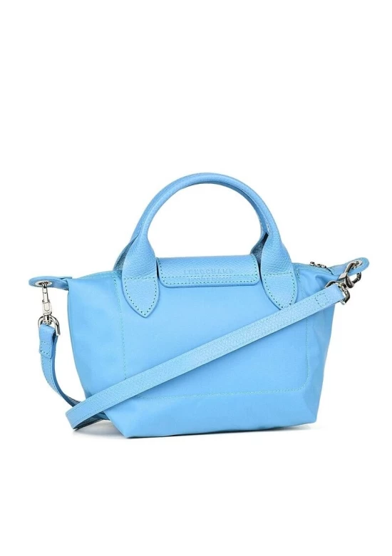 Longchamp X André Xs Le Pliage Top Handle Bag Blue Women