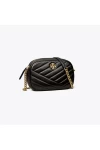 Tory Burch Kira Chevron Camera Bag Black Women