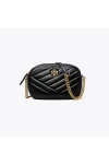 Tory Burch Kira Chevron Camera Bag Black Women