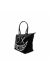 Longchamp X André Joint Le Pliage 31 Graffiti Printed Canvas Shoulder Bag Black Women