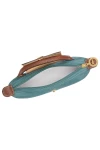 Longchamp Bag Le Pliage Original Pouch with Handle Eucalyptus Recycled Canvas Women