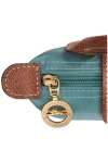 Longchamp Bag Le Pliage Original Pouch with Handle Eucalyptus Recycled Canvas Women