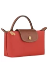 Longchamp Le Pliage Original Pouch with Handle Tomato Women