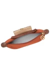 Longchamp Bag Le Pliage Original Pouch with Handle Brick Recycled Canvas Women