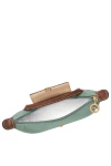Longchamp Bag Le Pliage Original Pouch with Handle Celadon Recycled Canvas Women